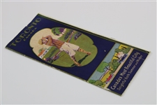 Circa 1920's Toronto Canada 'Canada's Most Beautiful City' Travel Brochure