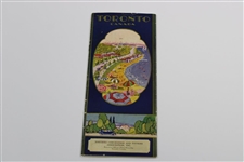 Circa 1920's Toronto Canada 'Canada's Most Beautiful City' Travel Brochure