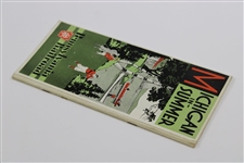 Vintage 'Michigan In Summer' Pennsylvania Railroad Travel Brochure