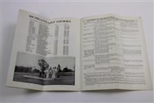 Vintage 'Michigan In Summer' Pennsylvania Railroad Travel Brochure