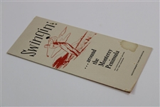 Circa 1940's-50's 'Swingin…Around The Monterey Peninsula' Travel Brochure