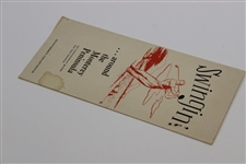 Circa 1940's-50's 'Swingin…Around The Monterey Peninsula' Travel Brochure
