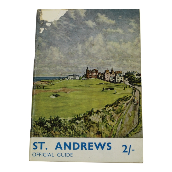 Circa 1960s St. Andrews Travel Brochure Official Guide