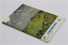 Circa 1960's St. Andrews Travel Brochure Official Guide