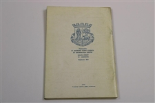 Circa 1960's St. Andrews Travel Brochure Official Guide