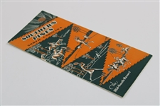 Circa 1932 Southern Pines, North Carolina 'The Mid-South Resort' Travel Brochure