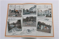 Circa 1932 Southern Pines, North Carolina 'The Mid-South Resort' Travel Brochure