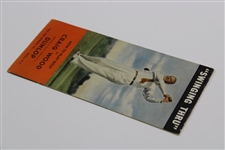 Circa 1940's Swinging Thru How To Play Golf Dunlop Brochure by Craig Wood