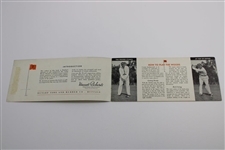 Circa 1940's Swinging Thru How To Play Golf Dunlop Brochure by Craig Wood