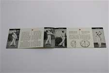 Circa 1940's Swinging Thru How To Play Golf Dunlop Brochure by Craig Wood