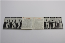 Circa 1940's Swinging Thru How To Play Golf Dunlop Brochure by Craig Wood