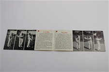 Circa 1940's Swinging Thru How To Play Golf Dunlop Brochure by Craig Wood