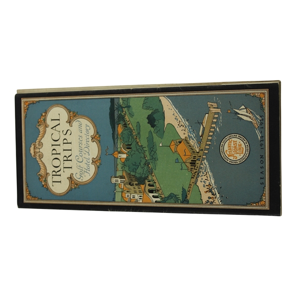 1924-25 Tropical Trips - Golf Courses and Hotel Directory Atlantic Coast Line Travel Brochure