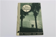 Circa 1920 St. Petersburg, Florida 'The Sunshine City' Travel Brochure - Babe Ruth