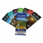 Full Set of 2015 US Open at Chambers Bay Ticket Set - 8 Tickets - Jordan Spieth