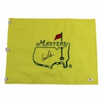 Arnold Palmer Signed Undated Masters Embroidered Flag PSA/DNA #AJ25074