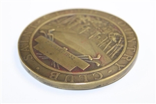 Large French Medal from The Saint Cloud Country Club in Original Box - Harry Colt Design