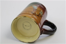 Circa 1900 Budde & Westerman Hand Painted Stein