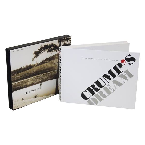 Pine Valley Golf Club Crumps Dream Book with Slipcase