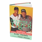 Tiger Woods Dad Earl Woods Signed Training A Tiger Golf Book JSA ALOA