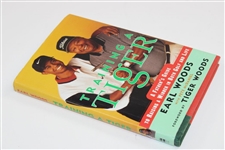 Tiger Woods' Dad Earl Woods Signed 'Training A Tiger' Golf Book JSA ALOA