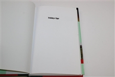 Tiger Woods' Dad Earl Woods Signed 'Training A Tiger' Golf Book JSA ALOA