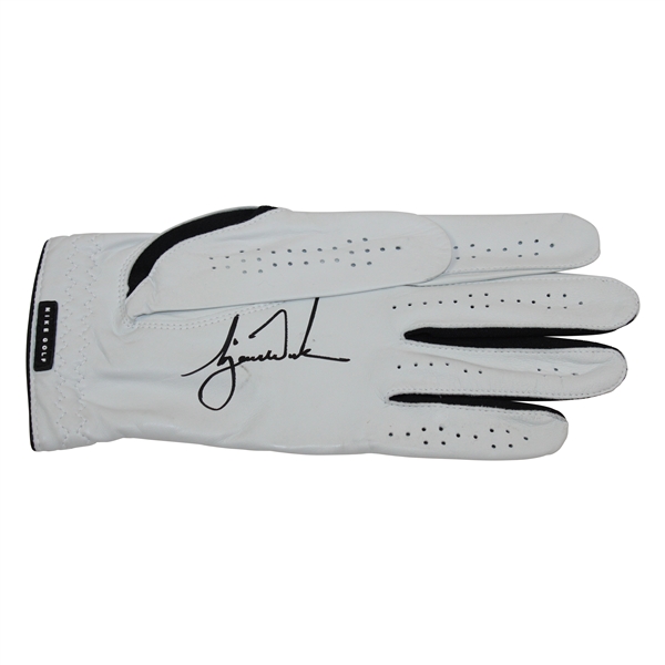 Tiger Woods Signed Nike Golf White Left-Handed Golf Glove JSA #AG53765