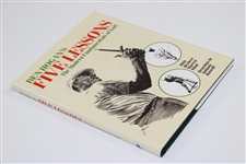Ben Hogan Signed 'Ben Hogan's Five Lesson' Book JSA ALOA