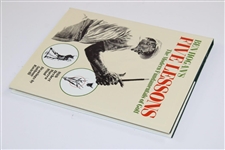 Ben Hogan Signed 'Ben Hogan's Five Lesson' Book JSA ALOA