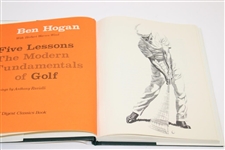 Ben Hogan Signed 'Ben Hogan's Five Lesson' Book JSA ALOA