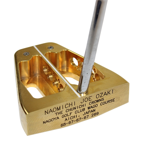 Naomichi Jo Ozaki The Chuncui Crowns Nahoya GC Gold Bobby Grace Putter
