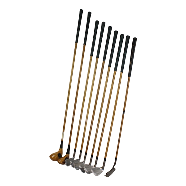 Callaway Ltd Ed #339 Hickory Club Set Driver, 3 1/2,1,2,4,6,8,Pw, Putter