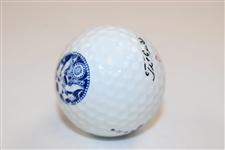 President Gerald R. Ford Signed Personal Titleist Logo Golf Ball JSA #BB85789