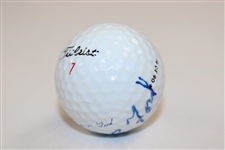 President Gerald R. Ford Signed Personal Titleist Logo Golf Ball JSA #BB85789