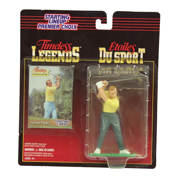 Arnold Palmer Timeless Legends Starting Lineup Figurine in Box - Unopened