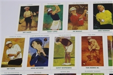 Full Set of 'Golf's Greatest' Ltd Ed Golf Cards in Original Box - #2151