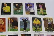 Full Set of 'Golf's Greatest' Ltd Ed Golf Cards in Original Box - #2151