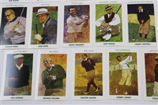 Full Set of 'Golf's Greatest' Ltd Ed Golf Cards in Original Box - #2151
