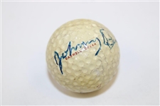 Johnny Bulla Signed Golf Ball with Golf Card JSA #VV01863