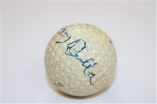 Johnny Bulla Signed Golf Ball with Golf Card JSA #VV01863