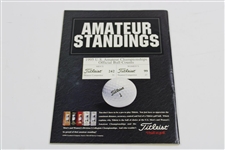 Tiger Woods Signed 1995 Golf World Magazine - Personalized JSA #XX49028