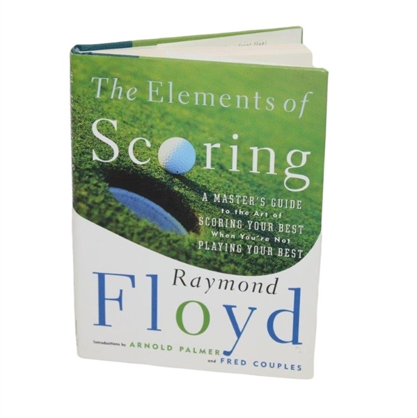 Ray Floyd Signed The Elements of Scoring: A Masters Guide... Book JSA ALOA