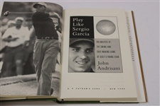 Sergio Garcia Signed 2004 'Play Like Sergio Garcia' Book JSA ALOA