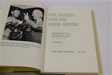 Paul Runyan Signed 1962 'Paul Runyan's Book for Senior Golfers' Book JSA ALOA