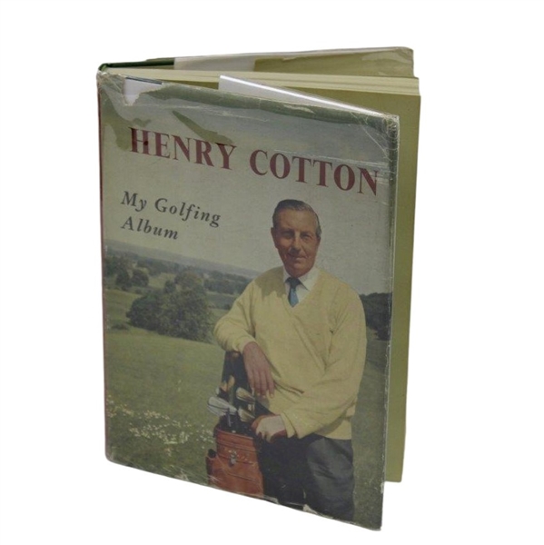 Henry Cotton Signed 1959 Henry Cotton: My Golfing Album Book JSA ALOA