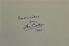 Henry Cotton Signed 1959 'Henry Cotton: My Golfing Album' Book JSA ALOA
