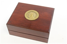 Arnold Palmer Major Championship Commemorative Bronze Medallions (7) in Box