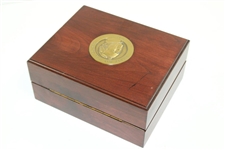 Arnold Palmer Major Championship Commemorative Bronze Medallions (7) in Box
