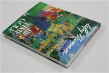 Leroy Neiman Signed 1992 'Big Time Golf' Book JSA ALOA