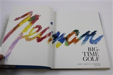 Leroy Neiman Signed 1992 'Big Time Golf' Book JSA ALOA